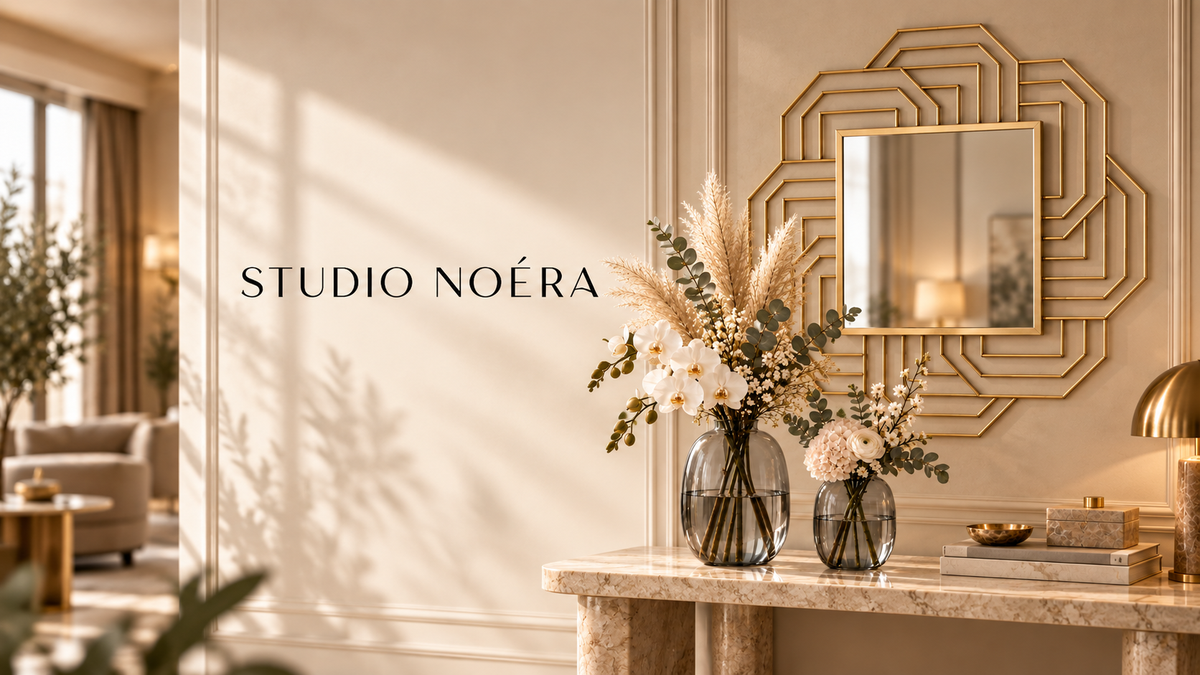Welkom bij STUDIO NOÉRA – woondecoratie voor een stijlvol interieur