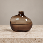Minimal Chic | Bruin Getinte Vazen Glas