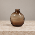 Minimal Chic | Bruin Getinte Vazen Glas