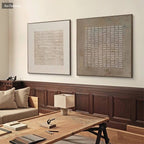 Contour | Olieverf Schilderij Canvas